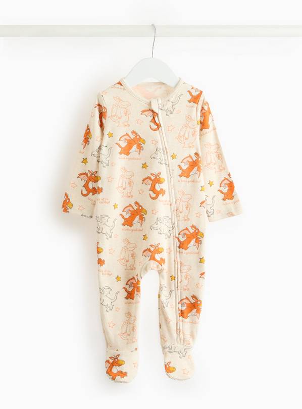 Zog Character Print Zip-Through Sleepsuit 9-12 months